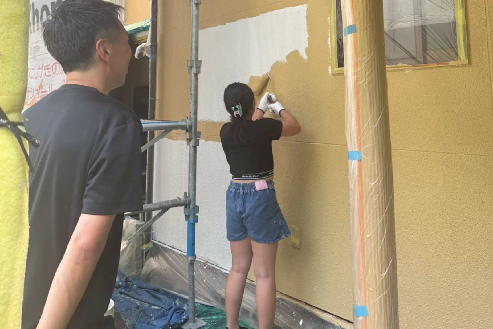 塗装体験